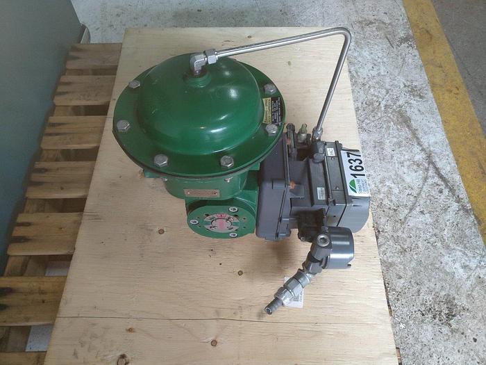 Used Fisher Diaphragm Rotary Actuator