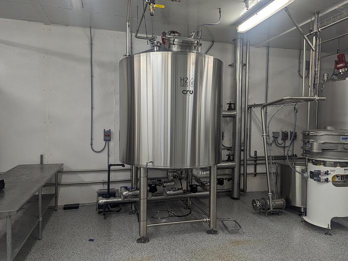 Used Cru 3,000L Mash Tun Tank