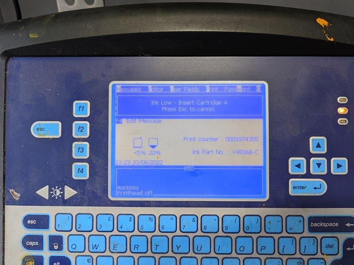 Used Videojet 1710 Inkjet Coder