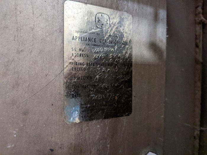 Used Revent 135 Gas Oven