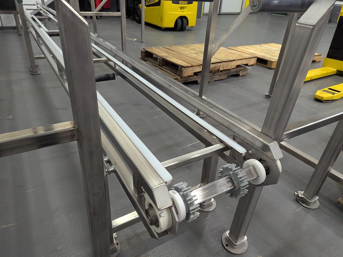 Used Apple Infeed Conveyor System