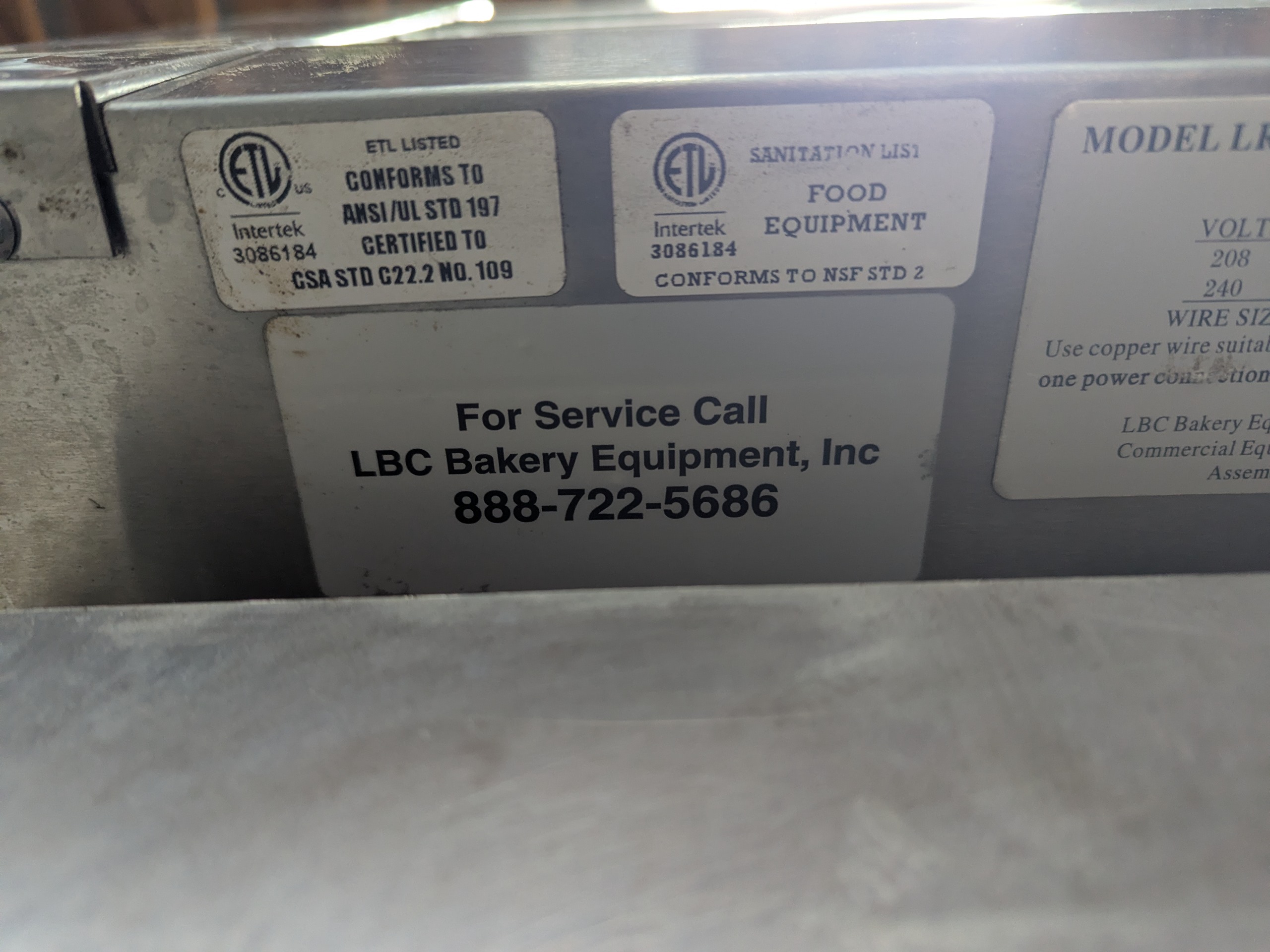 Used LBC LRPI Proofer