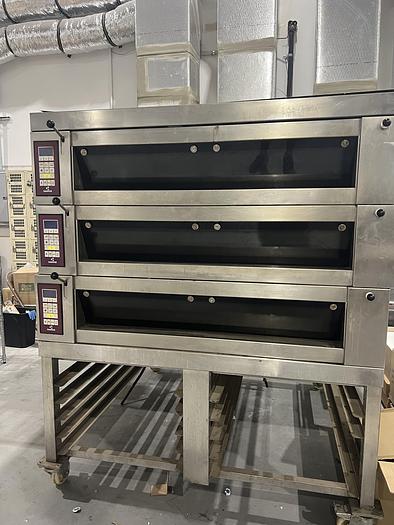 Used Electrodeck Triple Deck Oven