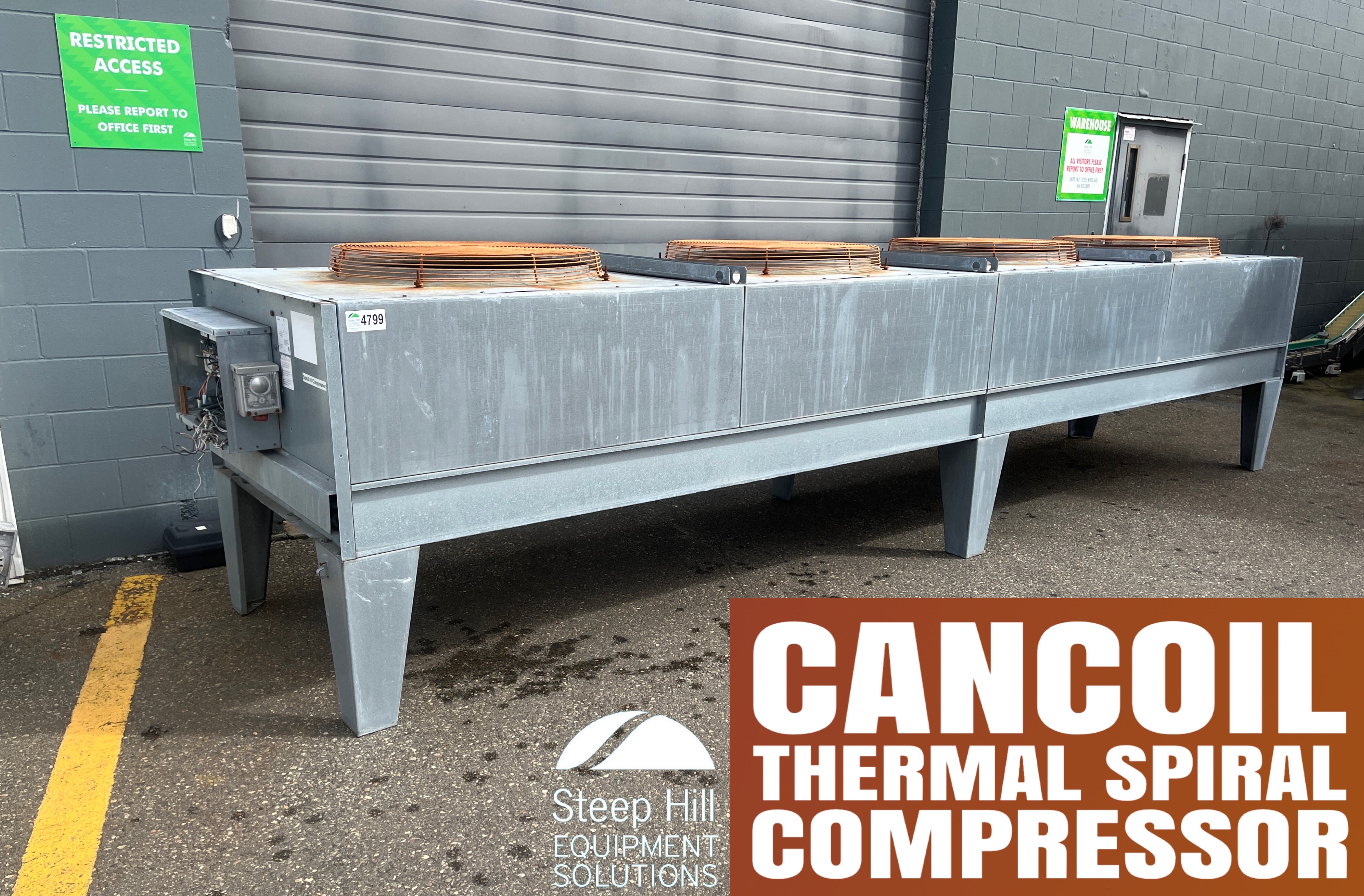 Used Cancoil Thermal Spiral Compressor