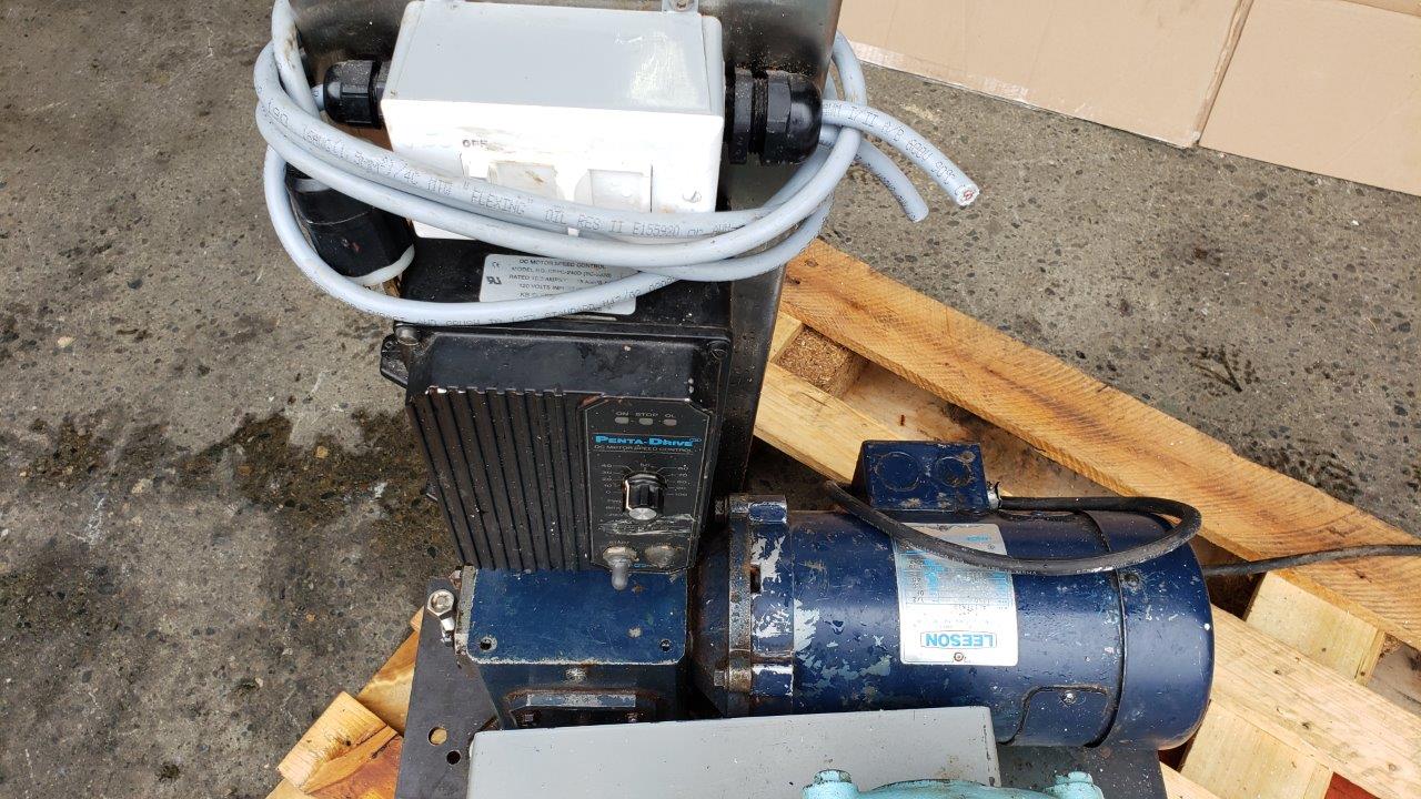 Used Waukesha Model 55 Positive Displacement Rotary Pump
