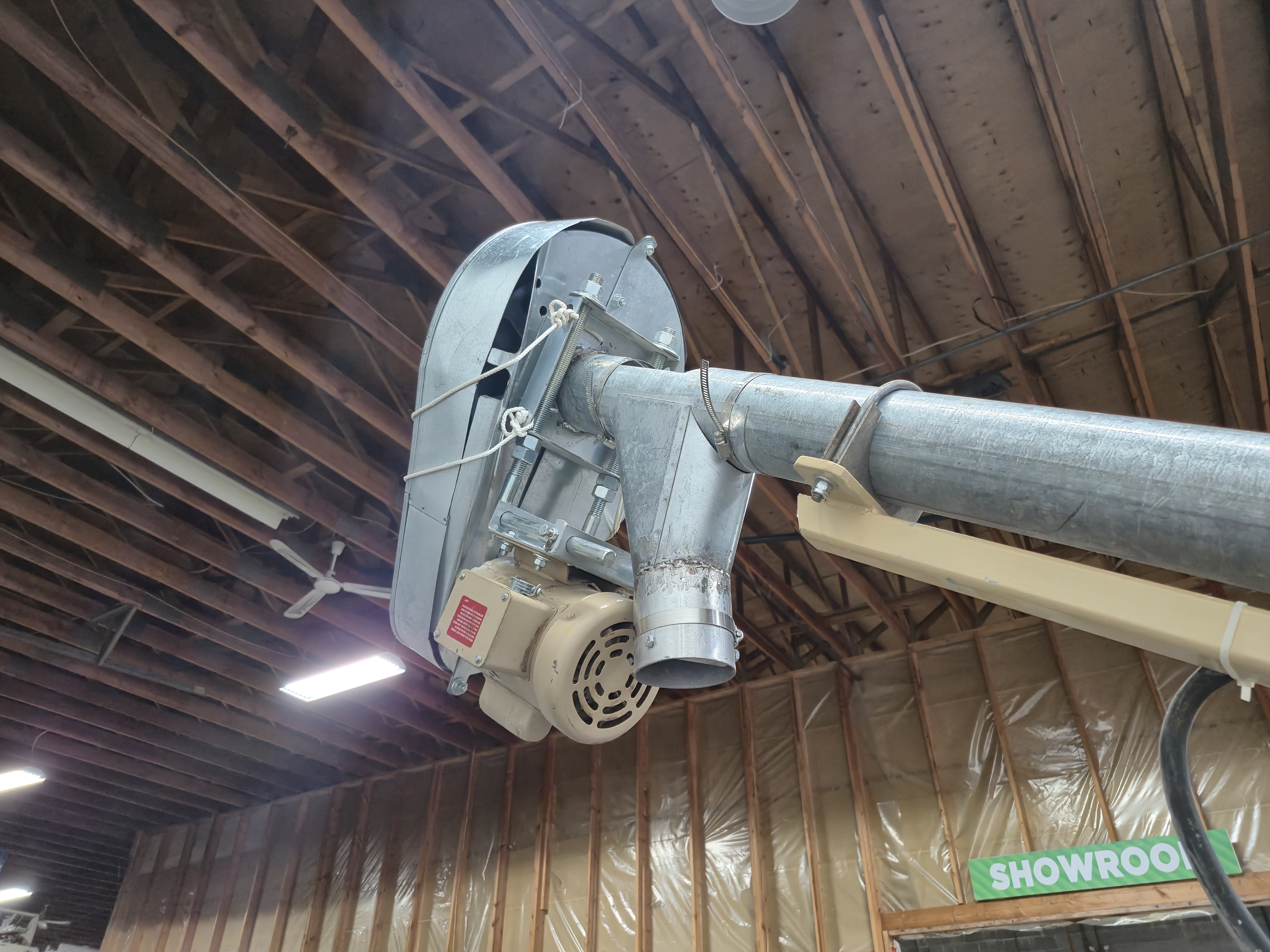 Used RAD Equipements 4" Portable Inclined Screw Conveyor with Hopper