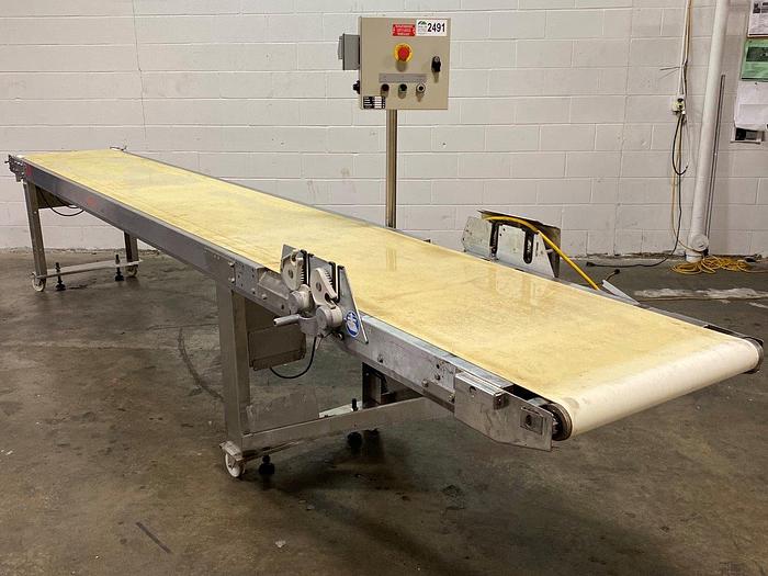 Used Seewer-Rondo PF610.A Cutting Table Conveyor
