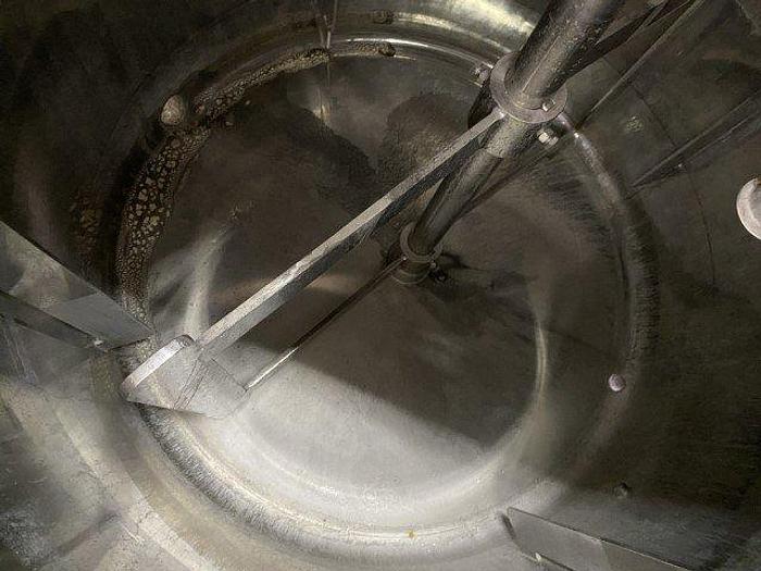 Used 600 Gallon Jacketed Mix Tank