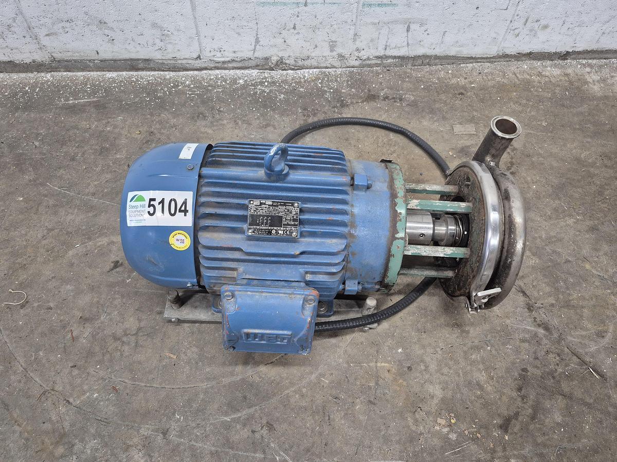 Used Tri-Clover C318 Sanitary Centrifugal Pump