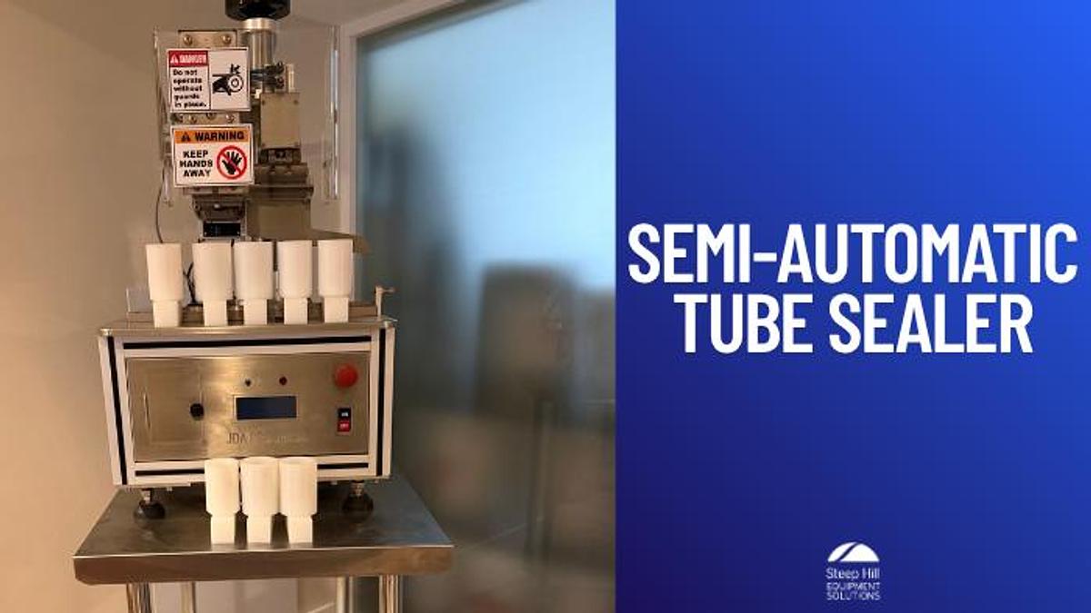 Used JDA MTS Semi-Automatic Tube Sealer