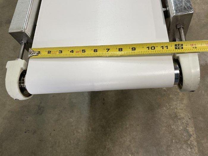 Used 15' Flat Belt Incline Conveyor