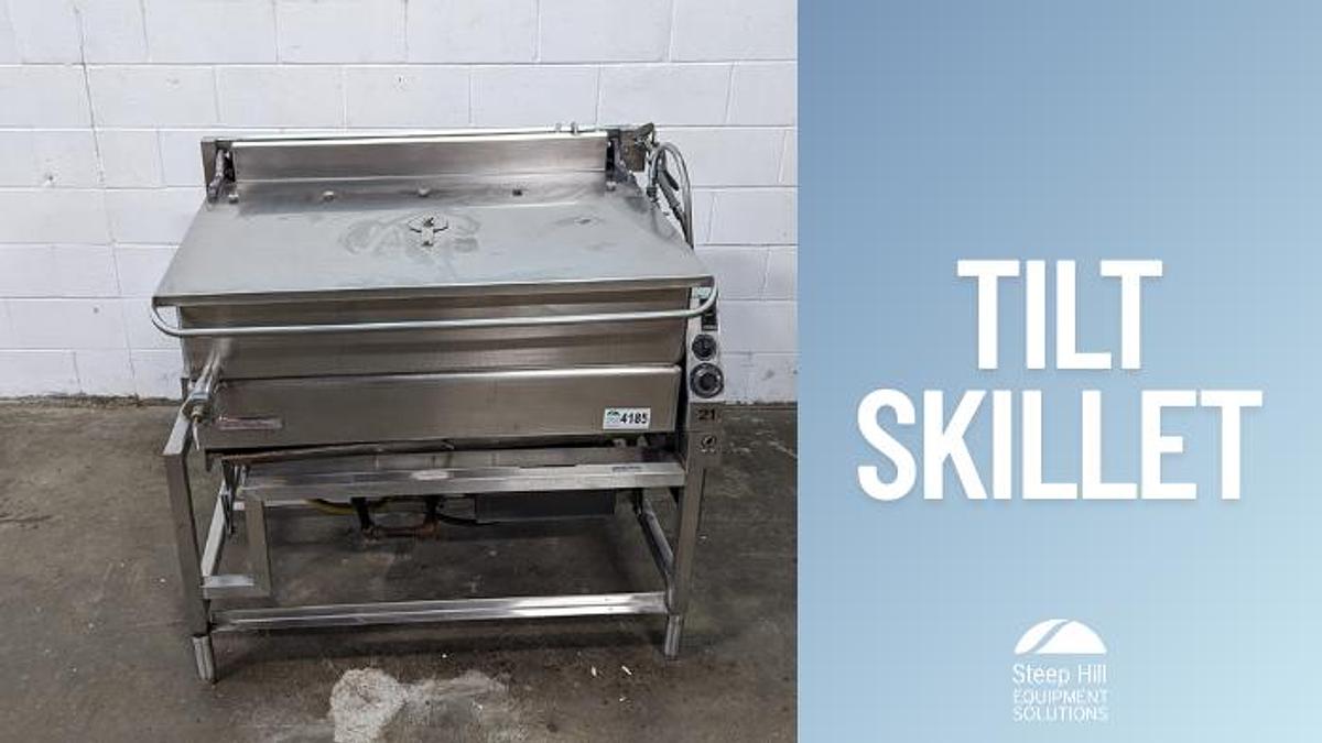 Used Market Forge Natural Gas Tilt Skillet