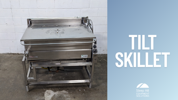 Used Market Forge Natural Gas Tilt Skillet