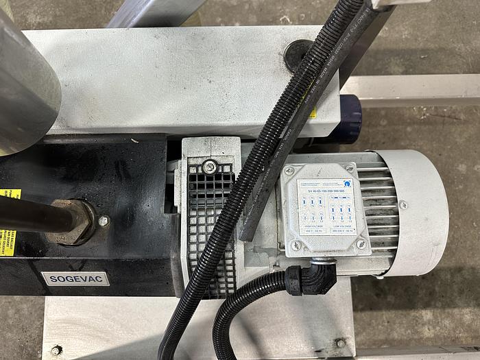 Used Sogevac SV 40 Rotary Vane Vacuum Pump
