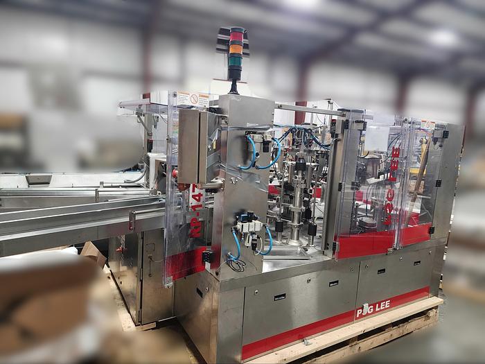 Used Leepack PSG Lee Rotary Fill & Seal Pouch Packager