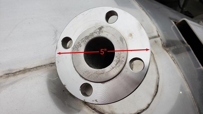 Used Custom Metalcraft SS Industrial Cyclone Dust Collector