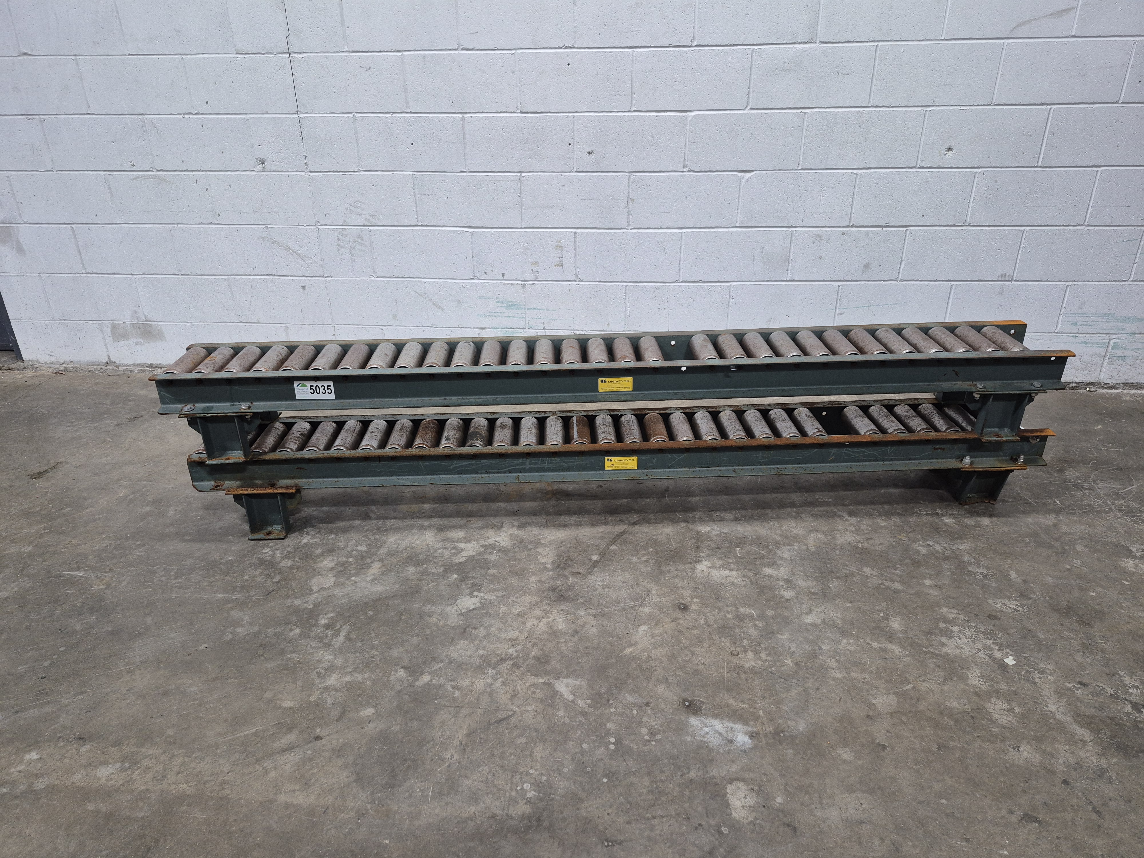 Used Univeyor Gravity Roller Conveyor