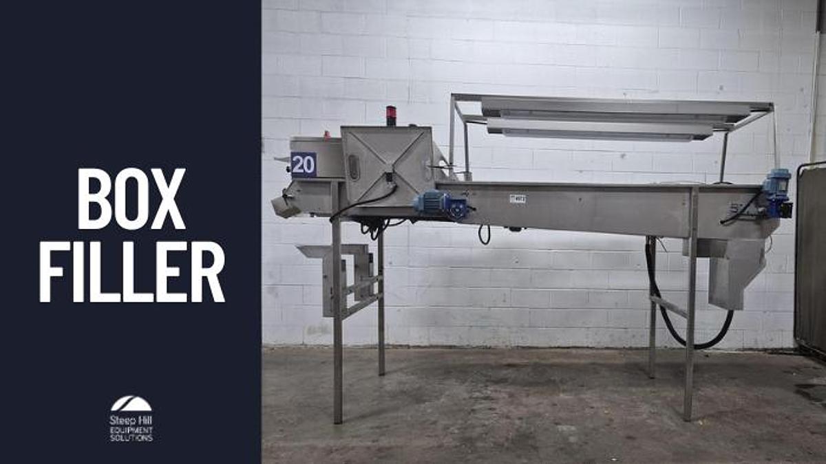 Used Unitec 2-Lane Inspection & Box Filler