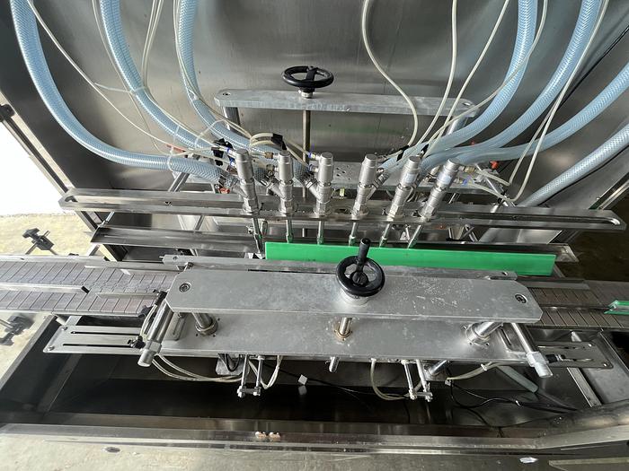 Used 6-Head Bottle Filler