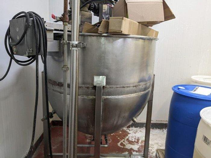 Used Ellett SS Kettle With Agitation