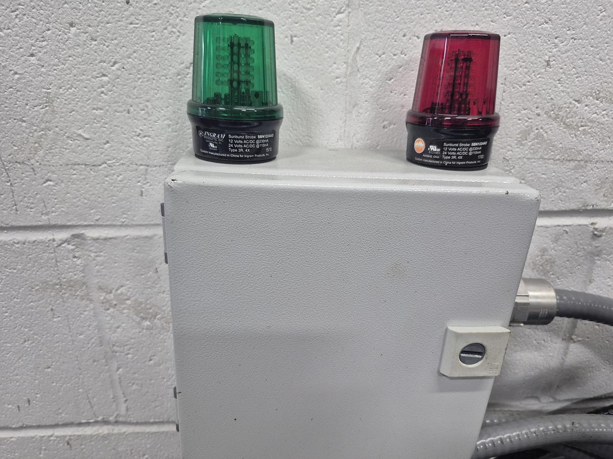 Used Dual Unit Heater System w/ Thermostat & C02 Detector 