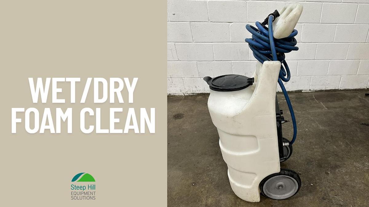 Used Wet/Dry Foam Clean