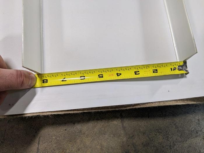 Used 18' Cleated Conveyor Belt