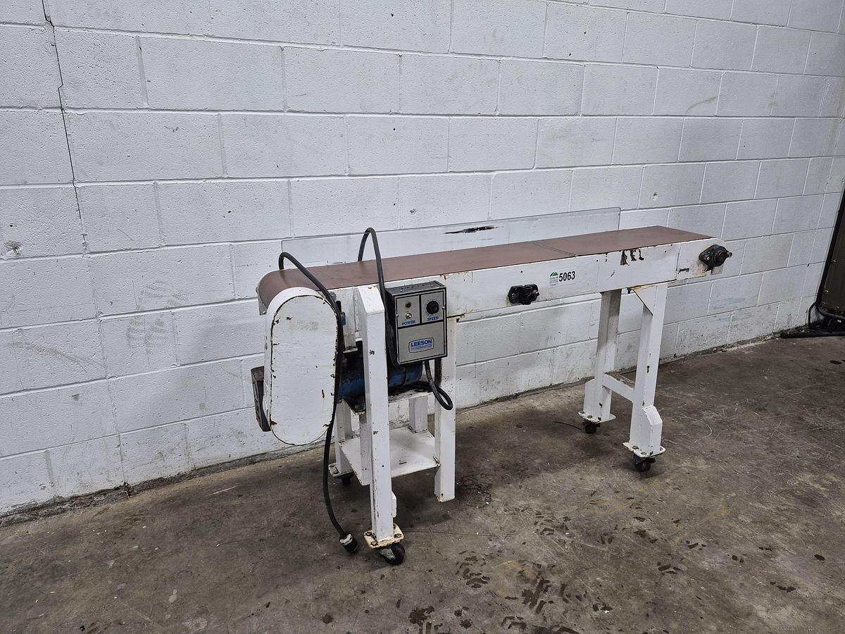 Used 5ft Flat Belt Conveyor 