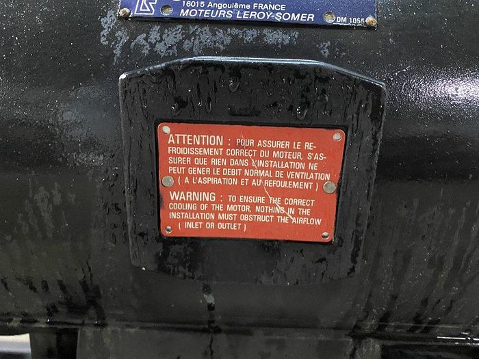 Used Mattei 55 EM150 Rotary Vane Compressor