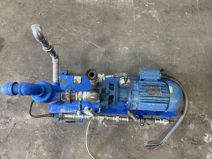 Used Travaini Liquid Ring Vacuum Pump