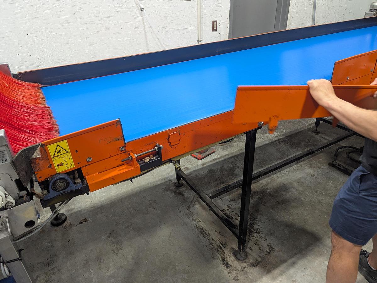 Used Van Wamel Tree Fruit Sorting and Packing Line