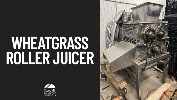 Used Wheatgrass Roller Juicer