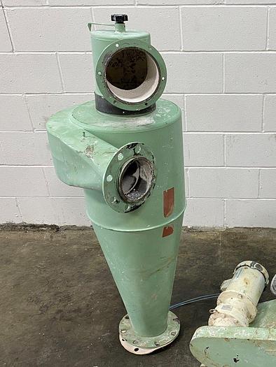 Used Nishimura NRV-6 Rotary Valve & Cyclone Feed