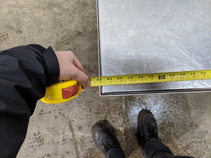 Used Western WSB2015 Mobile Bench Scale