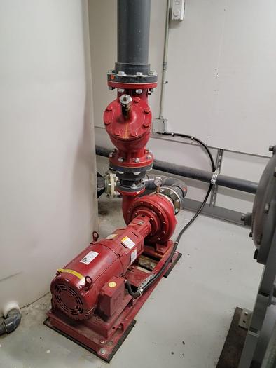 Used 116 ton Chiller with Pumps + 40 ton Crane