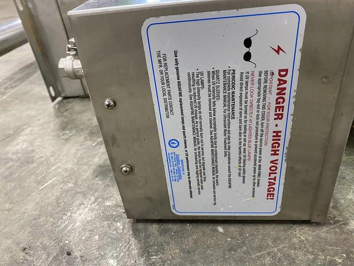 Used Aquafine UV Disinfection Unit