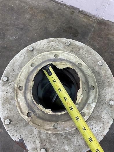 Used Kice VJ Rotary Airlock Valve with Hopper