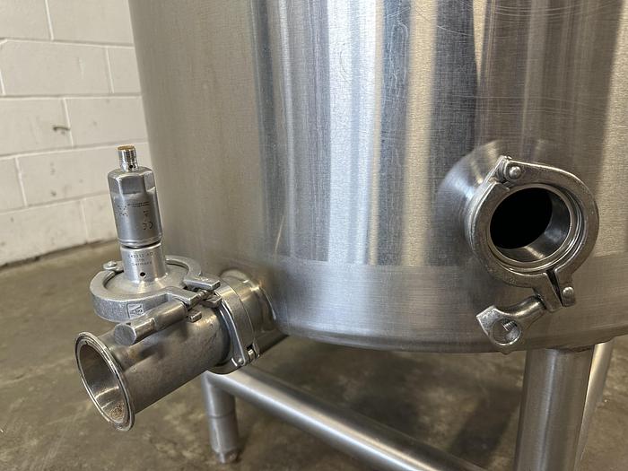Used Stainless Steel Tank w/ Sharpe Mixer