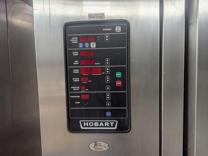 Used Hobart HBA2G Double Rack Gas Oven