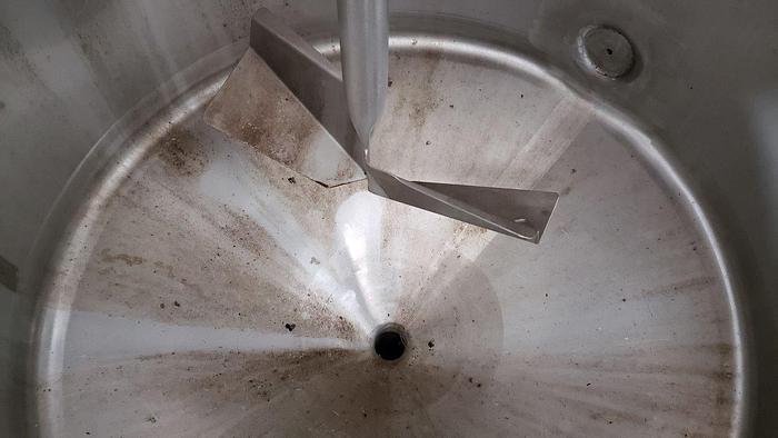 Used 50 Gal SS Jacketed Tank with Agitator