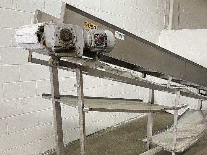 Used 11' Incline Conveyor