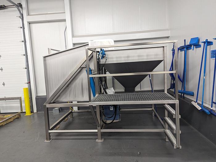 Used Custom SS Tote Dumper