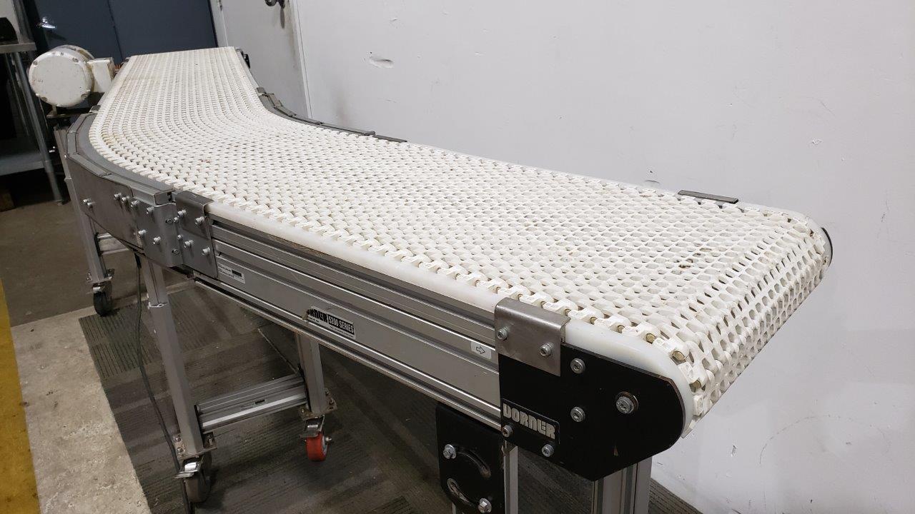 Used Dorner 8' Angled Conveyor