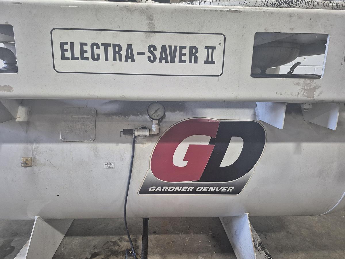 Used Gardner Denver Electra-Saver II Rotary Screw Air Compressor