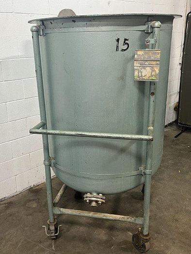 Used Glass-Lined Holding Tank