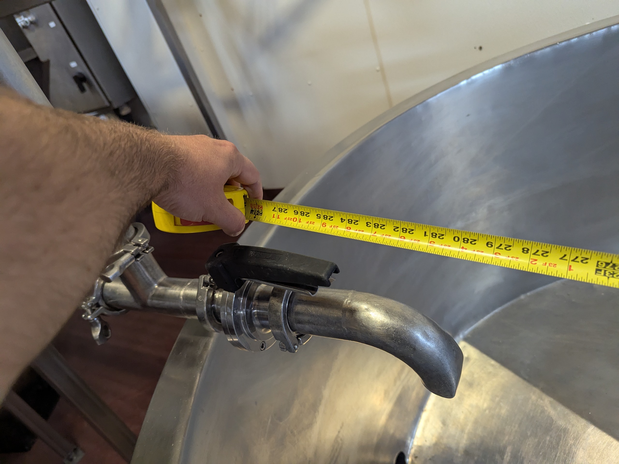 Used 25ft Ricotta Tank