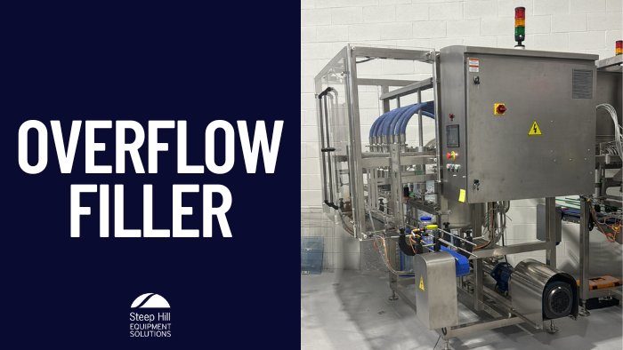 Used 8 Head Overflow Filler 