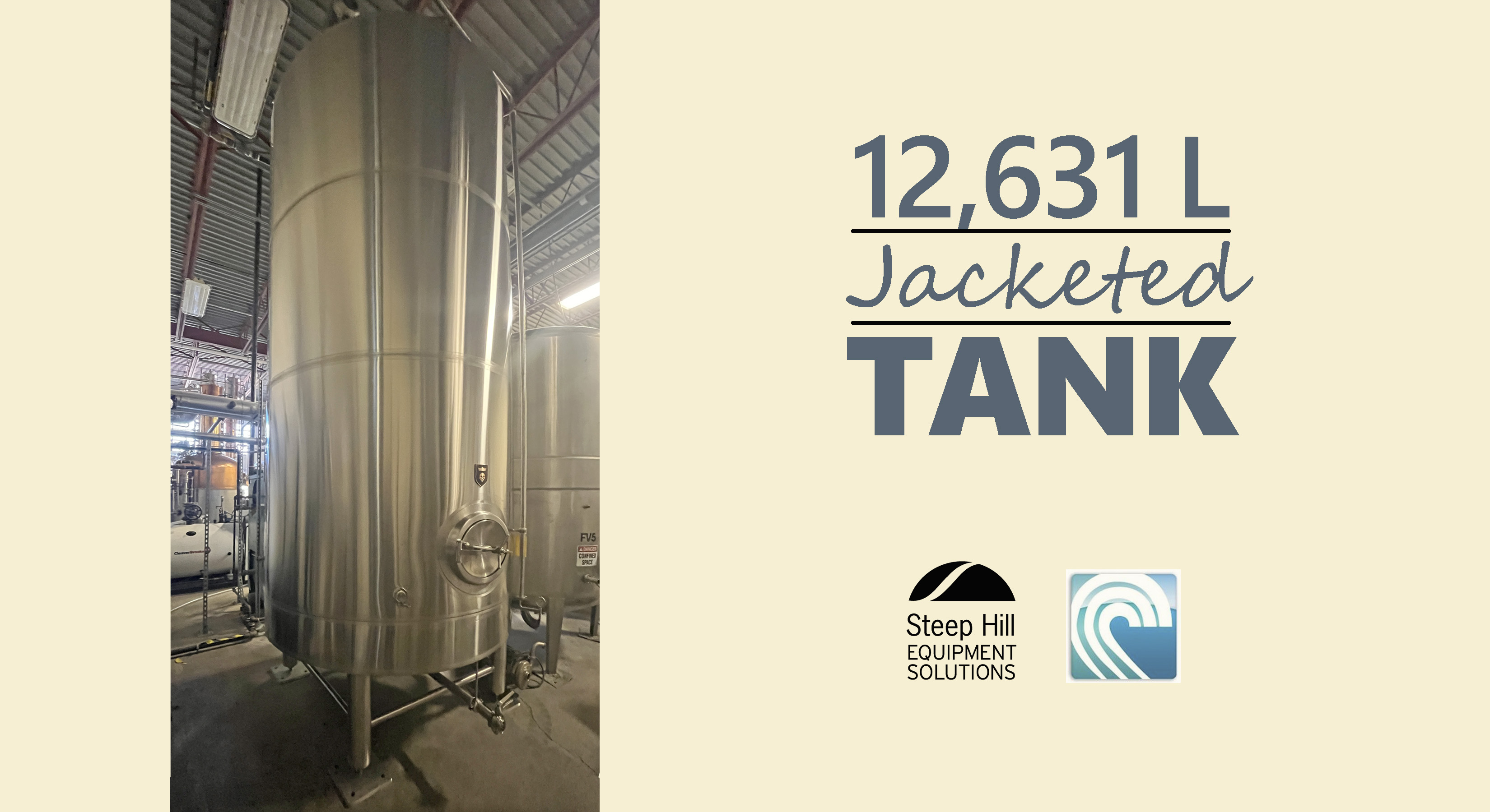 Used König FT-100H SS Jacketed Tank