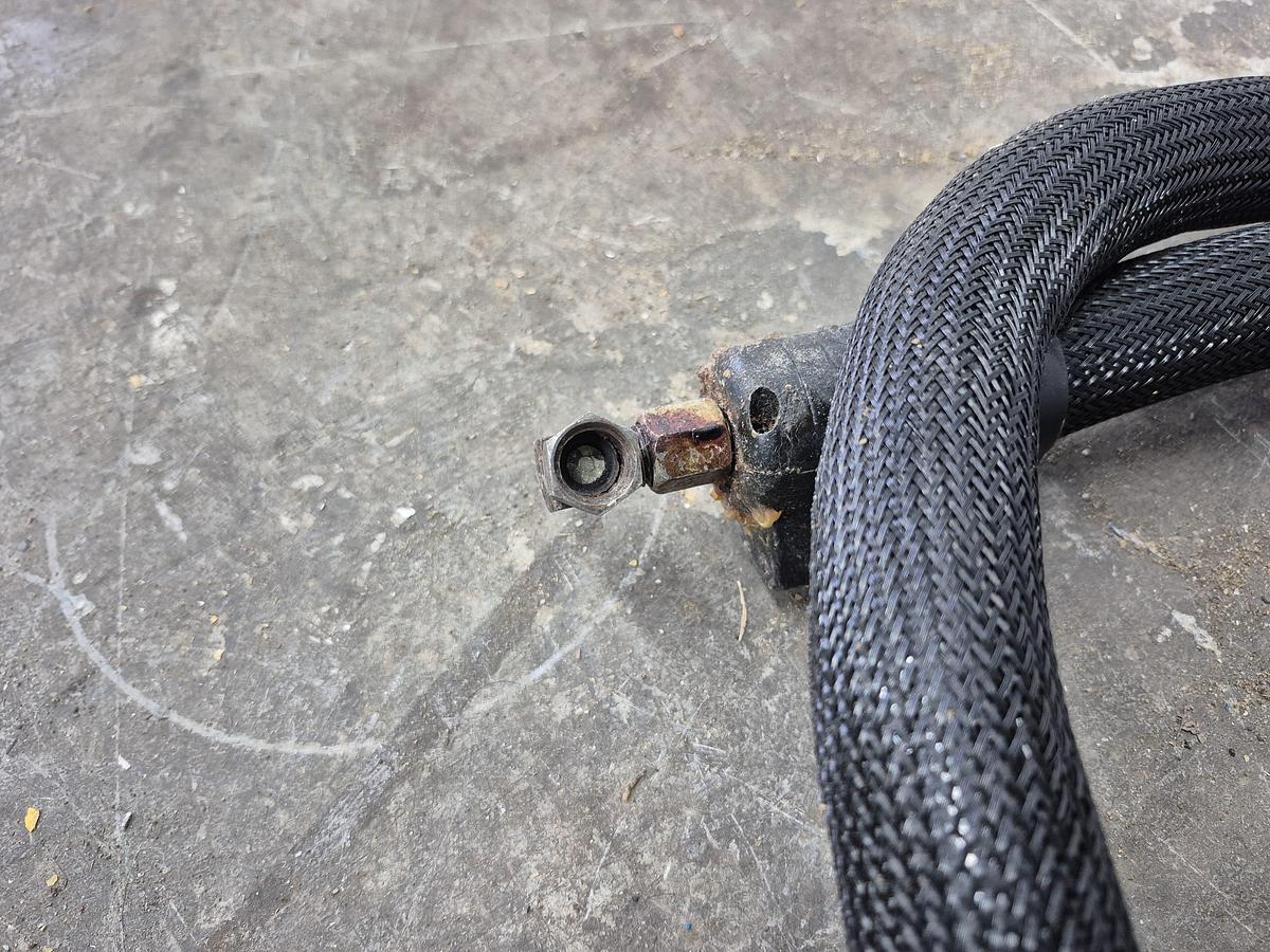 Used Nordson 10ft Heated Hot Melt Glue Hose