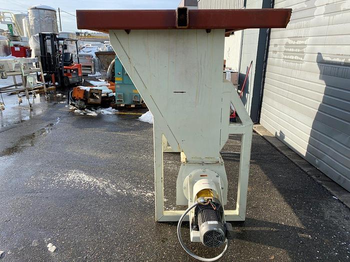 Used Powscrew 10' Auger with Infeed Hopper